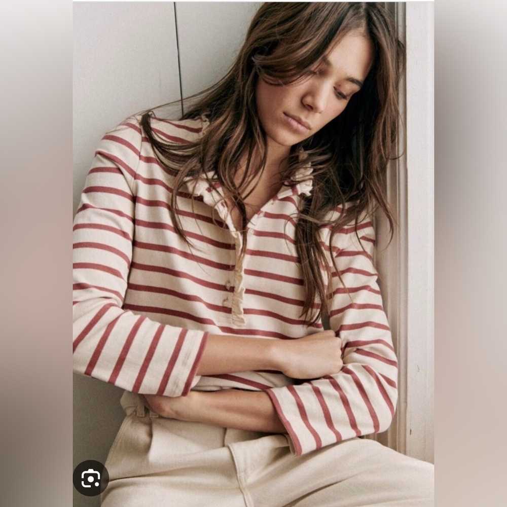 Sezane Gael Marinière size XXS in Rosewood